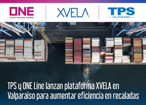TPS y ONE Line lanzan plataforma XVELA en Valparaíso para aumentar eficiencia en recaladas