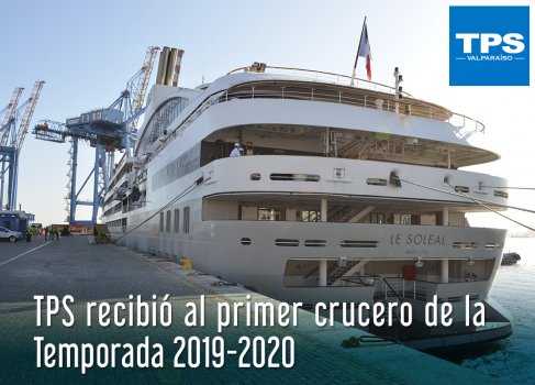 TPS recibió al primer crucero de la Temporada 2019-2020