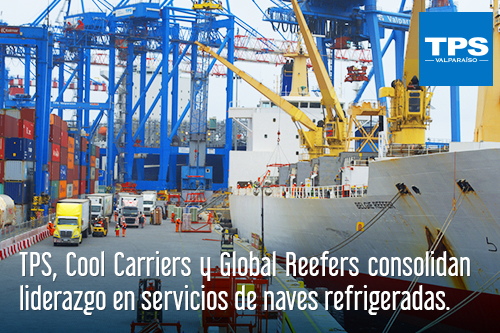 TPS, Cool Carriers y Global Reefers consolidan liderazgo en servicios de naves refrigeradas